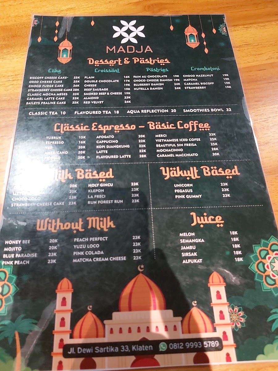 MADJA eat & coffee Menu - Image 2